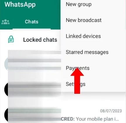 WhatsApp Payment Option Use Kaise Karen